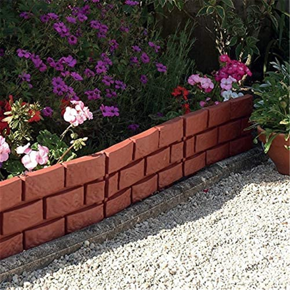 1-8Pcs 모조 돌 플라스틱 울타리 정원 울타리 테두 - Smart Garden Edging 리뷰 및 가격