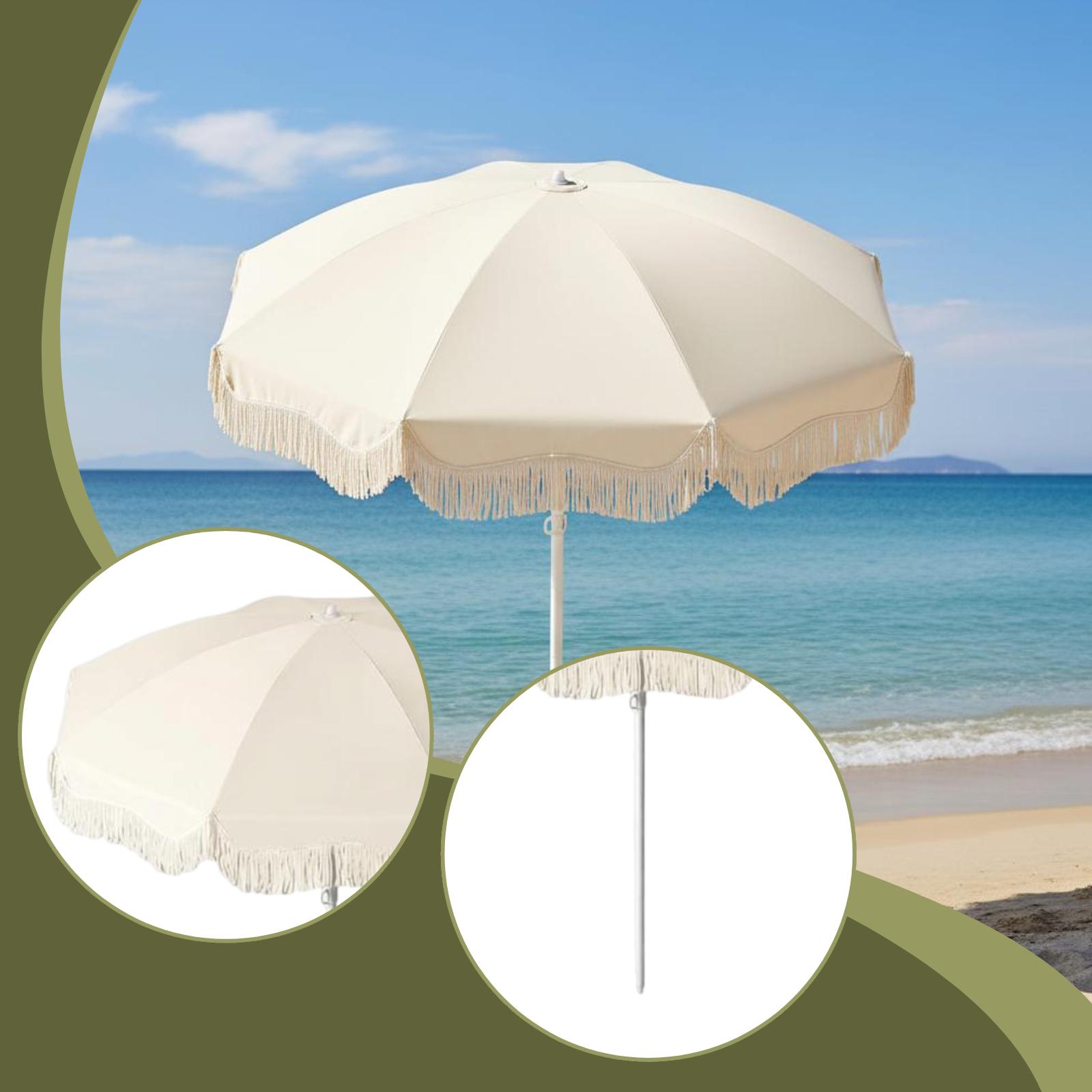 보호용 파티오 우산 보헤미안 프린지 햇빛 가리개 야외용 - Smart Garden Umbrella 리뷰 및 가격