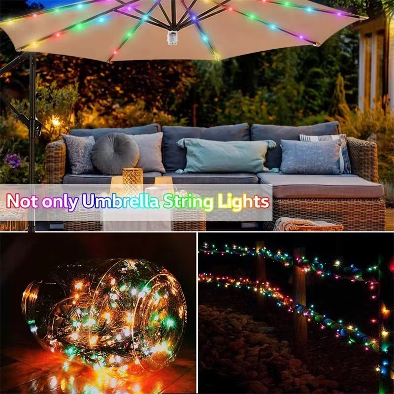104 LED 우산 조명 야외 조명 원격 제어 8 모드 - Smart Garden Umbrella 리뷰 및 가격