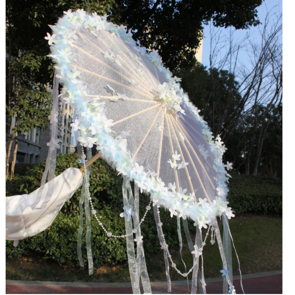 한푸 꽃 방수 해변 레이스 자동차 우산 쉐이드 깃털 로 - Smart Garden Umbrella 리뷰 및 가격