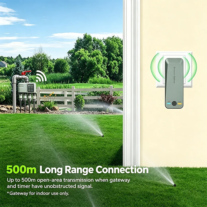 식물 자동 급수 시스템 WiFi 스마트 타이머 RF43 - Smart Garden Auk 리뷰 및 가격