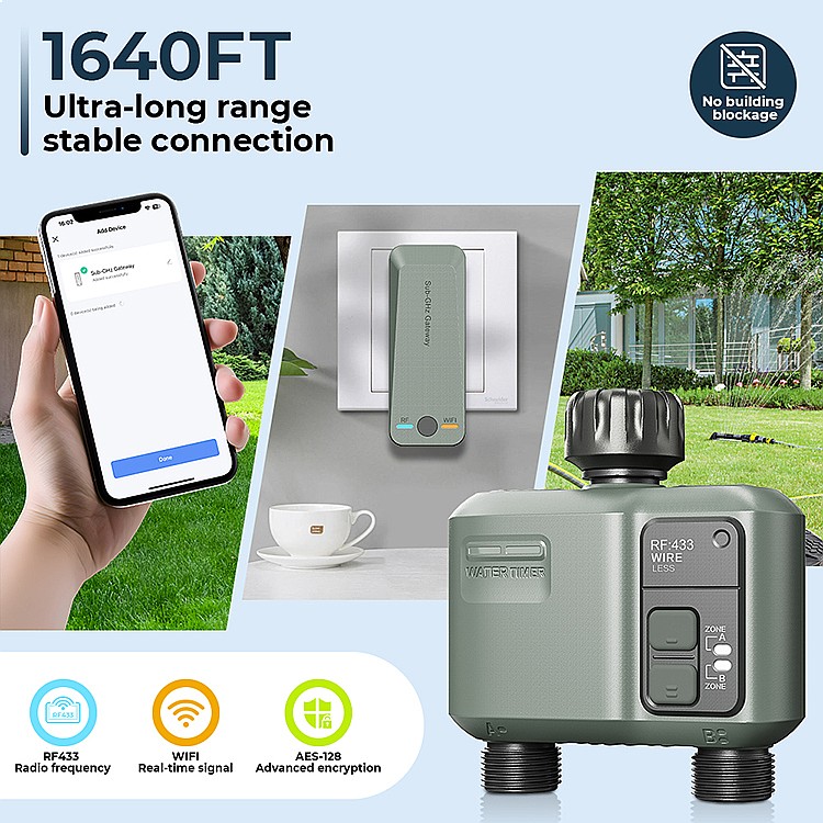 새로운 디자인 스마트 WiFi 무선 정원 관개 시스템  - Smart Garden Design 리뷰 및 가격
