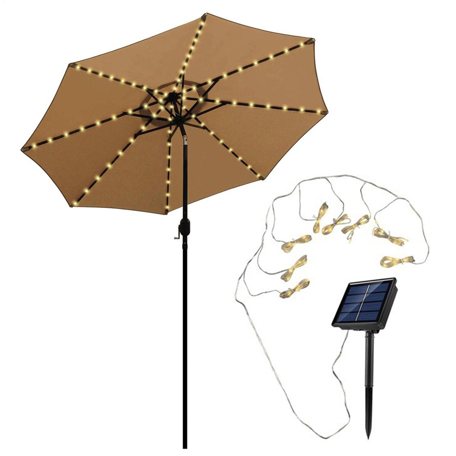정원용 LED 우산 스트링 라이트, 8가지 모드 방수  - Smart Garden Umbrella 리뷰 및 가격