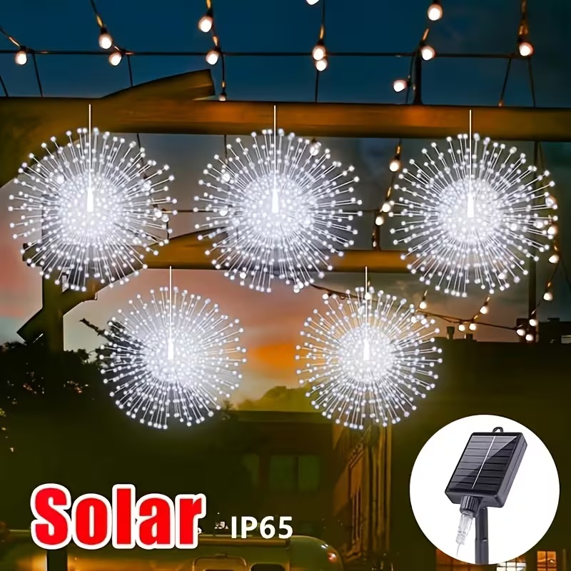 4/5개 태양광 스타버스트 LED 스트링 조명 240/ - Smart Garden Umbrella 리뷰 및 가격