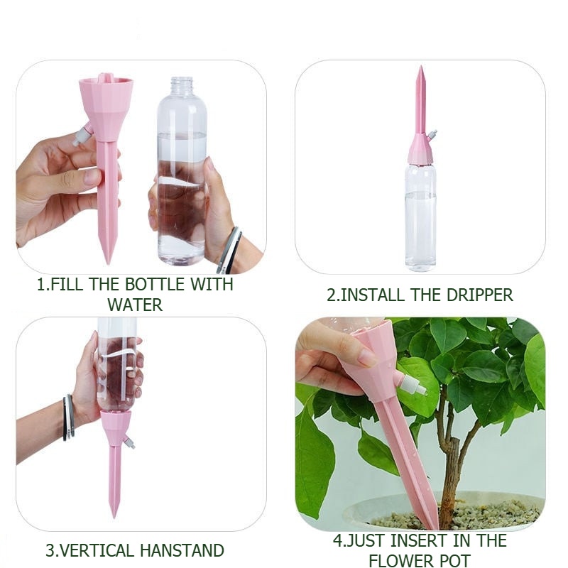 자동 점적 관개 시스템 조절 가능한 물방울기 자동 급수 - Smart Garden Auk 리뷰 및 가격