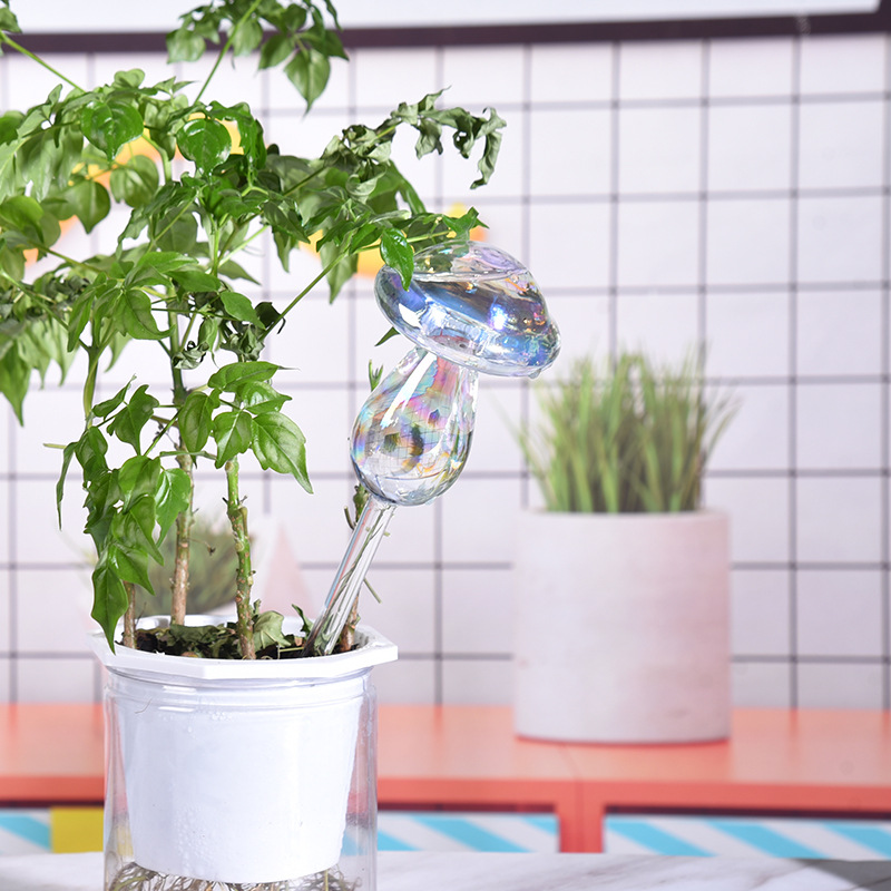 1/2PCS 유리 짚 자동 식물 급수 전구 자체 급수  - Smart Garden Auk 리뷰 및 가격