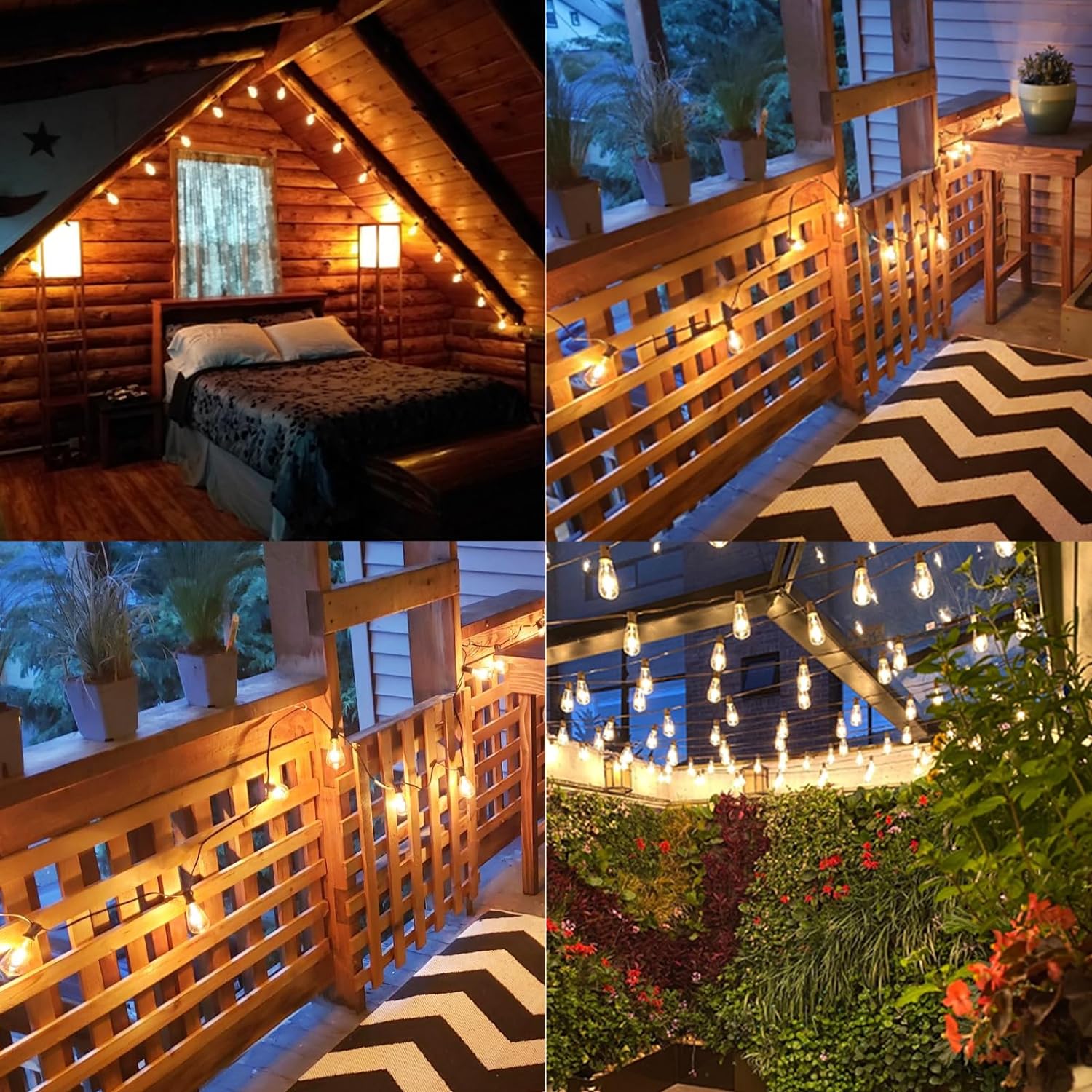 비산 방지 ST38 LED 조명 전구, 투명 플라스틱  - Smart Garden Umbrella 리뷰 및 가격