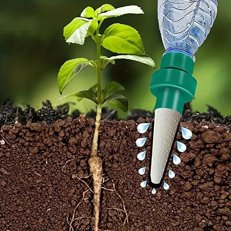 4개 자동 식물 점적 관수 워터 스테이크, 정원용 세라 - Smart Garden Auk 리뷰 및 가격