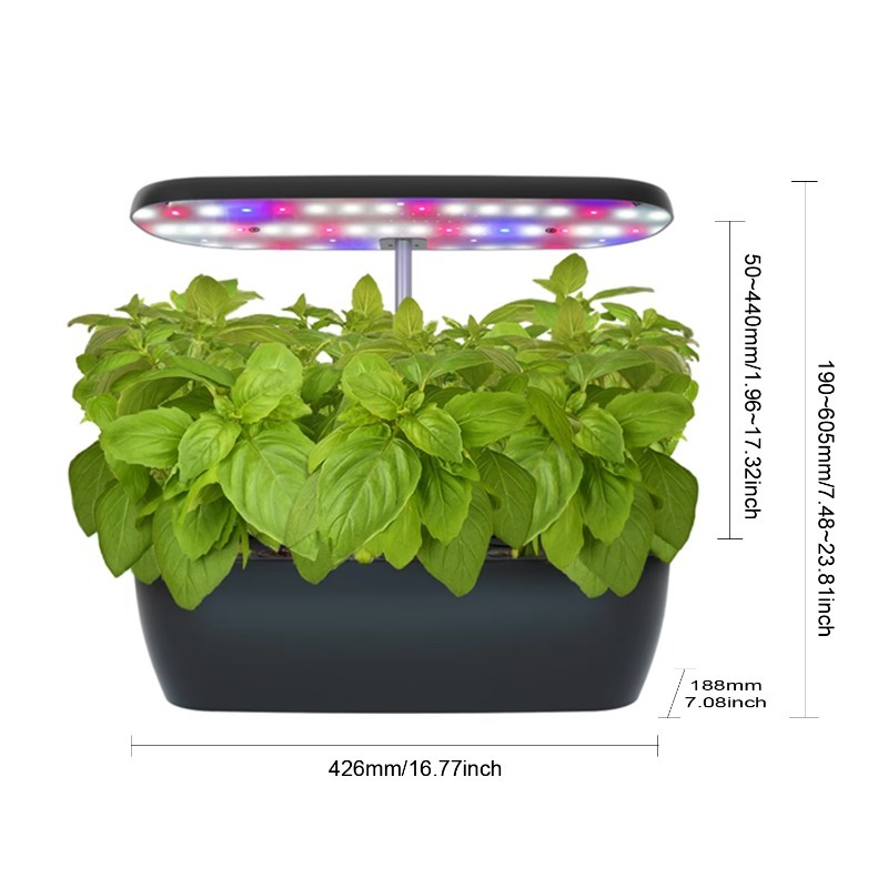 스마트 전자식 실내 수경 재배 정원 시스템 고급형 홈  - Smart Garden Design 리뷰 및 가격