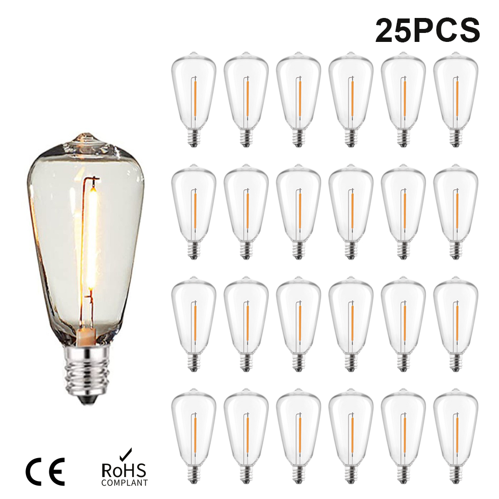 Led 교체 전구 비산 방지 전구 ST38 플라스틱 E - Smart Garden Umbrella 리뷰 및 가격