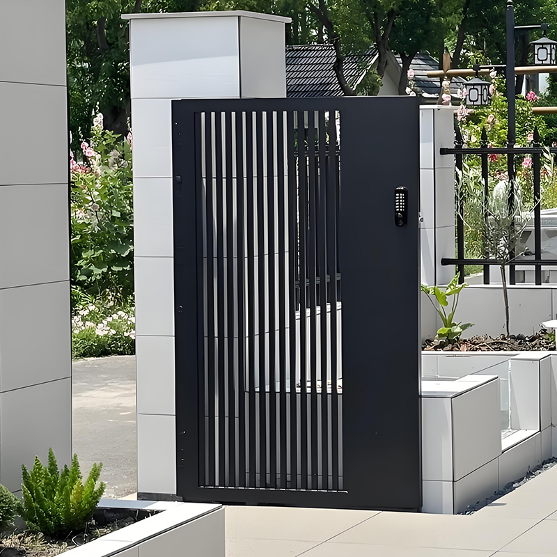 전동 게이트 모던 디자인 외부 빌라 정원 자동 알루미늄 - Smart Garden Design 리뷰 및 가격
