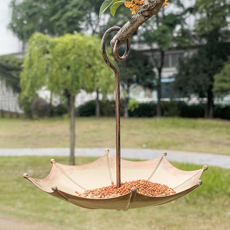 빈티지 청동 우산 모양의 야생조류 먹이통, 정원 마당  - Smart Garden Umbrella 리뷰 및 가격