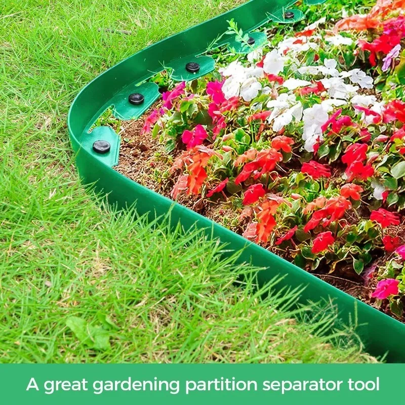 30개의 스파이크 앵커가 있는 10M 유연한 PVC 정 - Smart Garden Edging 리뷰 및 가격