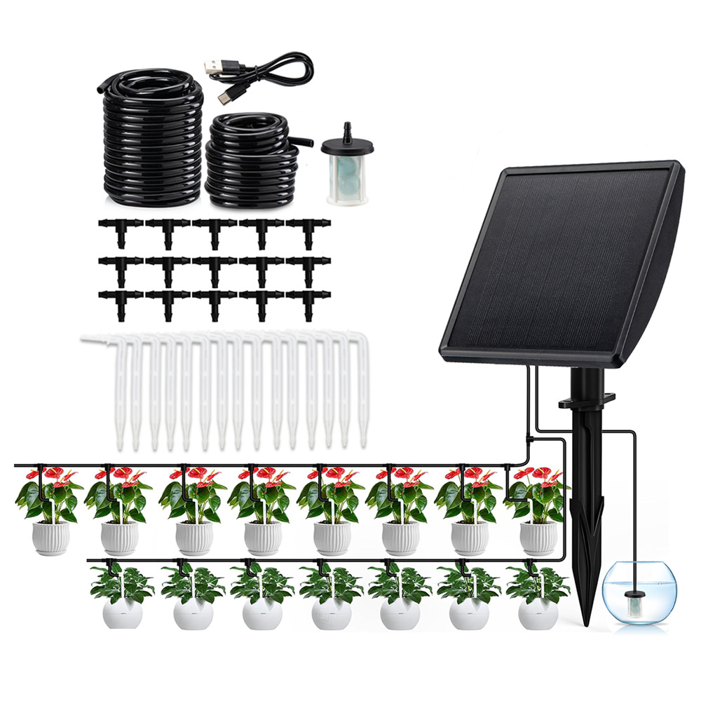 태양광 자동 드립 관수 펌프 스마트 급수 시스템 - 정 - Smart Garden Solar 리뷰 및 가격