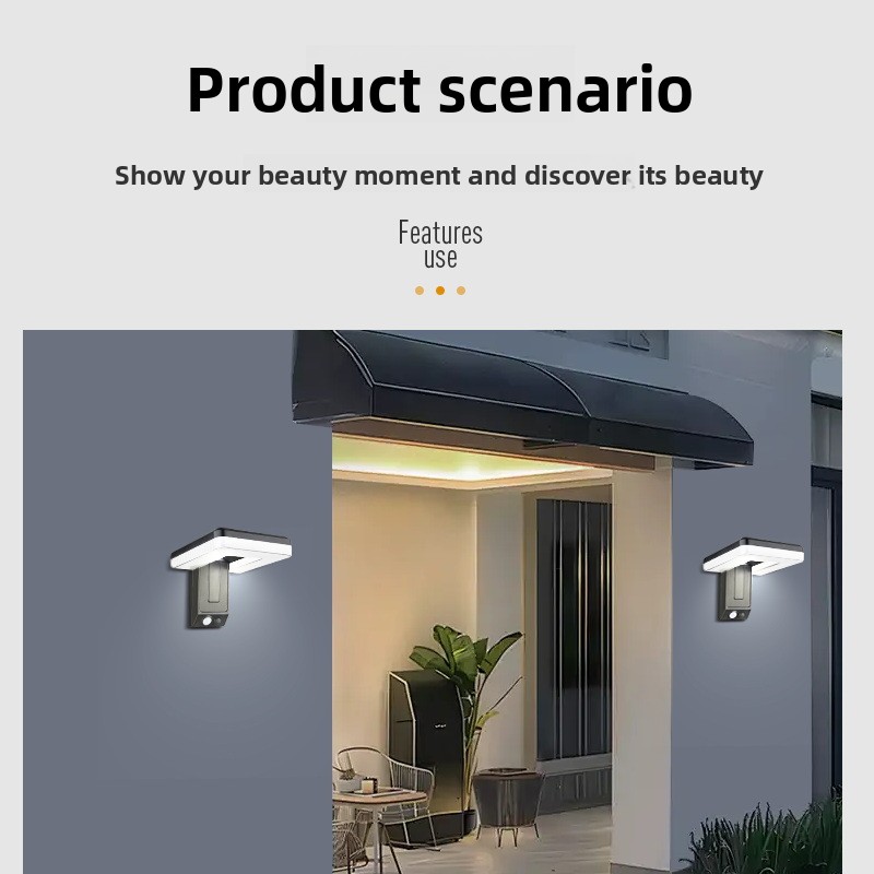 새로운 스마트 야외 접이식 태양 벽 램프 유럽 스타일  - Smart Garden Solar 리뷰 및 가격